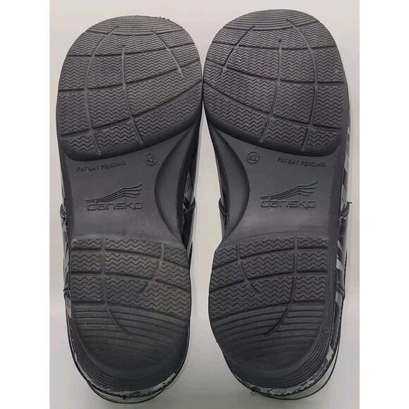 Dansko Womens LT Pro Twisty Patent Leather Clog Size 42 EU 11.5-12‎ US - Picture 6 of 10